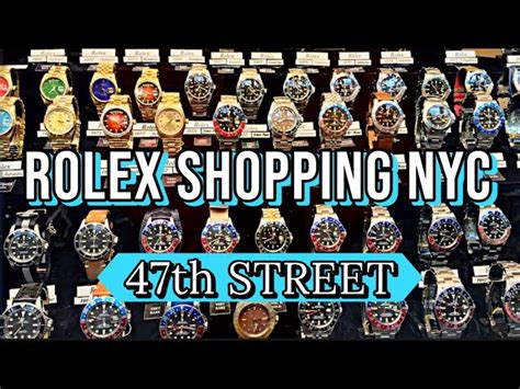 47th street rolex|rolex watches nyc.